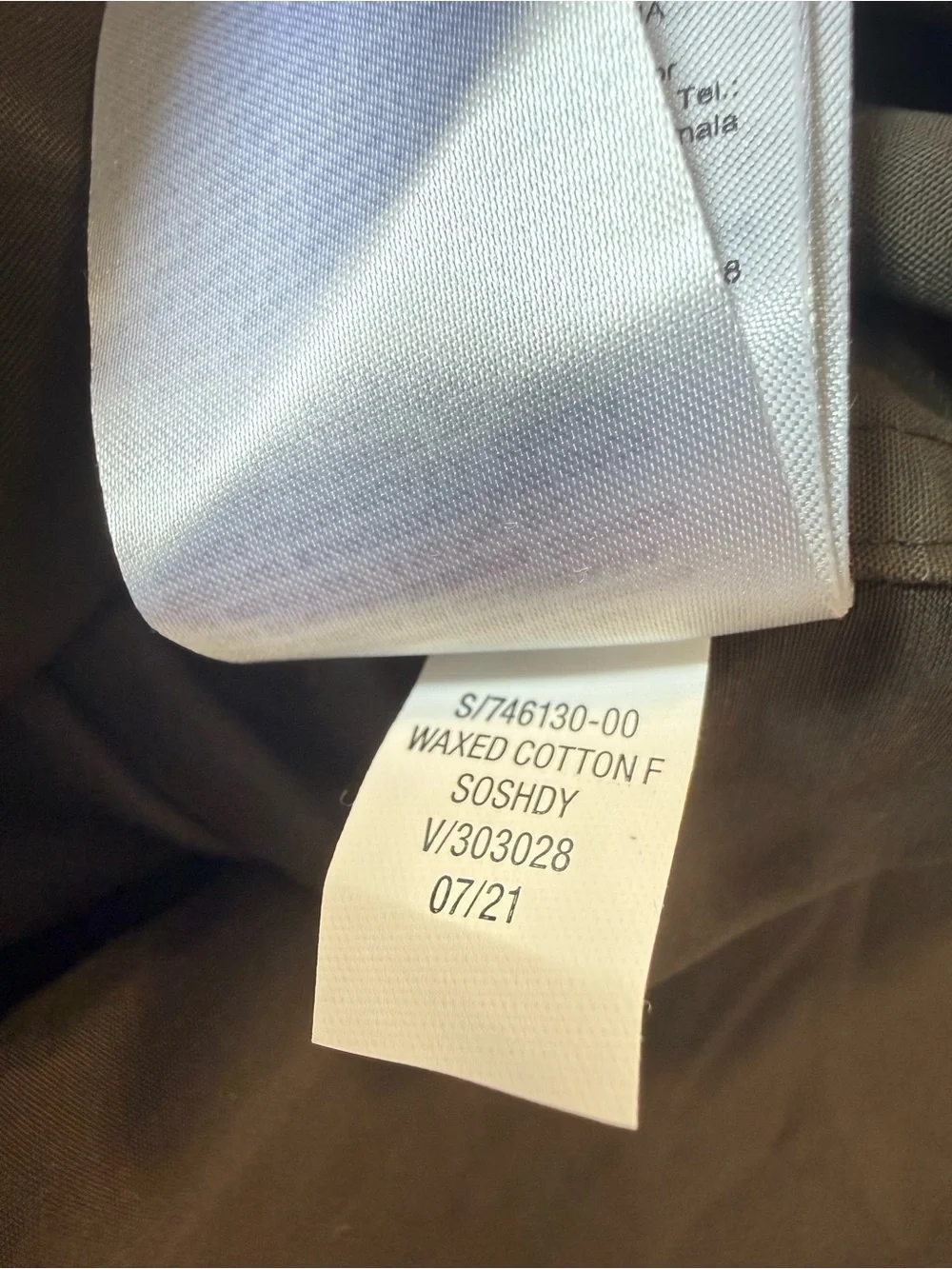 Banana Republic Water-Resistant Waxed Cotton Field Jacket 746130